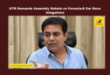 KTR Demands Assembly Debate on Formula-E Car Race Allegations, E Car Race Allegations, KTR Formula-E, Telangana Assembly debate, Formula-E car race, Hyderabad Formula-E controversy, Revanth Reddy Telangana, Telangana economy, Formula-E benefits, BRS vs Congress, Telangana Legislative Assembly updates, Hyderabad Formula-E cancellation, Hyderabad, Telangana, TS Live Updates, TS Political News, Political News, Mango News
