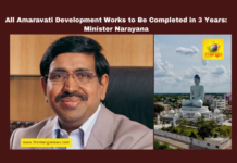 All Amaravati Development Works to Be Completed in 3 Years: Minister Narayana,Amaravati development, P Narayana, TIDCO houses, Chandrababu Naidu, CRDA meeting, Amaravati roads, Andhra Pradesh capital, Amaravati infrastructure, global standards, land pooling,Andhra Pradesh, AP Live Updates, Live Updates, Breaking News, Headlines, Live News, Mango News