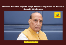 Defense Minister Rajnath Singh Stresses Vigilance on National Security Challenges, Rajnath Singh, Indian Army, national security, internal security challenges, border surveillance, defense minister speech, Madhya Pradesh, Mav Cantonment, India defense strategy, military dedication, India, National News, Internationational News, Live Updates, Breaking News, Headlines, Live News, Political News, Mango News