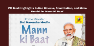 PM Modi Highlights Indian Cinema, 75 years of Constitution, AI in Kumbh Mela, Akkineni Nageswara Rao, Indian Constitution, Maha Kumbh Mela 2025, PM Modi Mann Ki Baat, Prayagraj, Raj Kapoor, Tapan Sinha., Telugu Cinema, World Audio Visual Entertainment Summit, India, National News, Internationational News, Live Updates, Breaking News, Headlines, Live News, Political News, Mango News