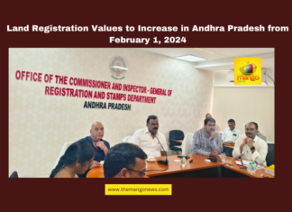 Land Registration Values to Increase in Andhra Pradesh from February 1-2024, Andhra Pradesh land registration, land values hike, Agani Satyaprasad, revenue generation, registration values 2024, Andhra Pradesh government, real estate updates, Amaravati news, Tadepalli registration review, growth corridors, Andhra Pradesh, AP Live Updates, Live Updates, Breaking News, Headlines, Live News, Mango News