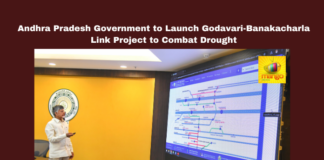 Andhra Pradesh Government to Launch Godavari-Banakacharla Link Project to Combat Drought, Godavari-Banakacharla link, Andhra Pradesh water project, drought eradication, Polavaram, Krishna River, Rayalaseema, Nirmala Sitharaman, water management, Andhra Pradesh governance, floodwater diversion, Jalharati project, Andhra Pradesh, AP Live Updates, Live Updates, Breaking News, Headlines, Live News, Mango News