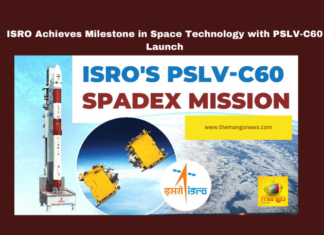 ISRO Achieves Milestone in Space Technology with PSLV-C60 Launch, ISRO PSLV-C60 launch, Spadex satellite technology, satellite docking India, POEM module research, Satish Dhawan Space Center launch, ISRO milestone 2024, microgravity experiments India, Indian space innovations, ISRO satellite missions, PSLV launches, Live Updates, Breaking News, Headlines, Live News, Mango News