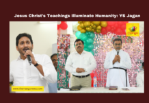 Jesus Christ's Teachings Illuminate Humanity: YS Jagan, YS Jagan Mohan Reddy, Christmas 2024, Jesus Christ teachings, humanity and compassion, Pulivendula news, Christian festival, YSRCP President, peace and harmony, selflessness values, Andhra Pradesh celebrations, Pulivendula, Former Chief Minister,YSR Congress Party (YSRCP), Christmas wishes, Festival spirit ,Andhra Pradesh, AP Live Updates, Live Updates, Breaking News, Headlines, Live News, Mango News