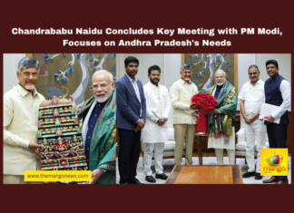 Chandrababu Naidu Concludes Key Meeting with PM Modi, Focuses on Andhra Pradesh's Needs,Chandrababu Naidu, PM Modi meeting, Andhra Pradesh development, Polavaram project, Union Budget 2025, Amit Shah, Nirmala Sitharaman, AP government, state priorities, Delhi visit,Andhra Pradesh, AP Live Updates, Live Updates, Breaking News, Headlines, Live News, Mango News.