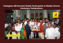 Telangana CM Revanth Reddy Participates in Medak Church Centenary Celebrations,Medak Church centenary, Revanth Reddy, Telangana CM, Christmas celebrations, Medak Church development, Dalit Christians, Indiramma houses, Arogyasree scheme, farmer loan waiver, Telangana government initiatives,Hyderabad, Telangana, TS Live Updates, TS Political News, Political News, Mango News