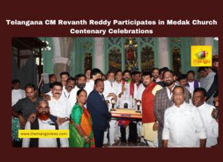 Telangana CM Revanth Reddy Participates in Medak Church Centenary Celebrations,Medak Church centenary, Revanth Reddy, Telangana CM, Christmas celebrations, Medak Church development, Dalit Christians, Indiramma houses, Arogyasree scheme, farmer loan waiver, Telangana government initiatives,Hyderabad, Telangana, TS Live Updates, TS Political News, Political News, Mango News