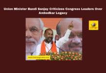 Union Minister Bandi Sanjay Criticizes Congress Leaders Over Ambedkar Legacy,Bandi Sanjay, Ambedkar statue, Congress criticism, Telangana politics, Revanth Reddy, Rahul Gandhi, Panch Teerthas, Allu Arjun controversy, Telangana film industry, BJP vs Congress,Live News , Breaking News, Live Updates, Political News, Mango News