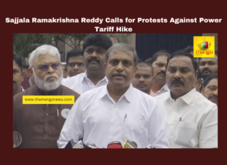 Sajjala Ramakrishna Reddy Calls for Protests Against Power Tariff Hike,Sajjala Ramakrishna Reddy, YSRCP protests, power tariff hike, electricity charges, Andhra Pradesh politics, public resentment, farmer support, grassroots participation, unjust policies, electricity tariff memorandum,Andhra Pradesh, AP Live Updates, Live Updates, Breaking News, Headlines, Live News, Mango News