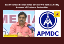 Sand Scandal: Former Mines Director VG Venkata Reddy Accused of Evidence Destruction,Andhra Pradesh sand scandal, VG Venkata Reddy, ACB investigation, sand mining corruption, Jagan government, evidence destruction, sand policy violations, APMDC, criminal conspiracy, illegal mining operations,Andhra Pradesh, AP Live Updates, Live Updates, Breaking News, Headlines, Live News, Mango News