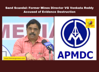 Sand Scandal: Former Mines Director VG Venkata Reddy Accused of Evidence Destruction,Andhra Pradesh sand scandal, VG Venkata Reddy, ACB investigation, sand mining corruption, Jagan government, evidence destruction, sand policy violations, APMDC, criminal conspiracy, illegal mining operations,Andhra Pradesh, AP Live Updates, Live Updates, Breaking News, Headlines, Live News, Mango News