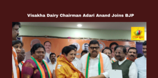 Visakha Dairy Chairman Adari Anand Joins BJP, BJP Andhra Pradesh, Daggubati Purandeshwari, Adari Anandkumar, Visakha Dairy, East Godavari politics, Rajamahendravaram news, BJP induction, Modi development programs, Andhra Pradesh leaders, party discipline,Rajamahendravaram,BJP State President BJP vision,Prime Minister Narendra Modi ,Political News, Live updates, Mango News