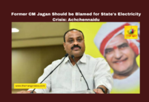 Former CM Jagan Should be Blamed for State's Electricity Crisis: Achchennaidu, AndhraPradesh, ElectricityCrisis, Achchennaidu, JaganMohanReddy, TDP, YSRCP,Andhra Pradesh, AP Live Updates, Live Updates, Breaking News, Headlines, Live News, Mango News
