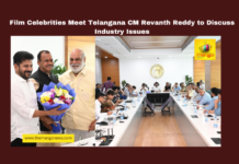 Film Celebrities Meet Telangana CM Revanth Reddy to Discuss Industry Issues, Telangana, Hyderabad, Tollywood, Film Industry, Revanth Reddy, Dil Raju, Sandhya Theater, Film Reforms, Drug Awareness, Tollywood News,Hyderabad, Telangana, TS Live Updates, TS Political News, Political News, Mango News
