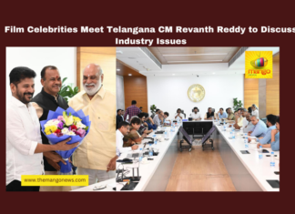 Film Celebrities Meet Telangana CM Revanth Reddy to Discuss Industry Issues, Telangana, Hyderabad, Tollywood, Film Industry, Revanth Reddy, Dil Raju, Sandhya Theater, Film Reforms, Drug Awareness, Tollywood News,Hyderabad, Telangana, TS Live Updates, TS Political News, Political News, Mango News