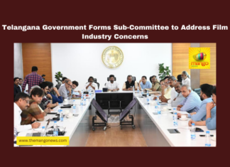 Telangana Government Forms Sub-Committee to Address Film Industry Concerns, Telangana Government, Film Industry, Revanth Reddy, Ministerial Sub-Committee, Ticket Pricing, Telugu Cinema, Industry Development, Hyderabad, Tollywood News, Film Industry Challenges, Telangana, TS Live Updates, TS Political News, Political News, Mango News