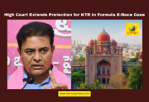 High Court Extends Protection for KTR in Formula E-Race Case, KTR, Telangana High Court, Formula E-Race, Arrest Protection, ACB, Legal Proceedings, Quash Petition, Court Hearing, Telangana Politics, Legal Update, Telangana, TS Live Updates, TS Political News, Political News, Mango News
