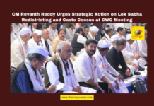 CM Revanth Reddy Urges Strategic Action on Lok Sabha Redistricting and Caste Census at CWC Meeting, Revanth Reddy, Congress Working Committee, Caste Census, Telangana, Lok Sabha Redistribution, BJP, Women’s Reservation Bill, Political Strategy, Mahesh Kumar Goud, Social Justice, Rahul Gandhi, Telangana, TS Live Updates, TS Political News, Political News, Mango News