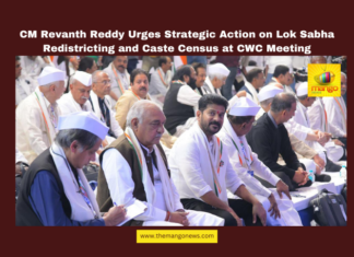 CM Revanth Reddy Urges Strategic Action on Lok Sabha Redistricting and Caste Census at CWC Meeting, Revanth Reddy, Congress Working Committee, Caste Census, Telangana, Lok Sabha Redistribution, BJP, Women’s Reservation Bill, Political Strategy, Mahesh Kumar Goud, Social Justice, Rahul Gandhi, Telangana, TS Live Updates, TS Political News, Political News, Mango News