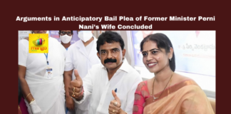 Arguments in Anticipatory Bail Plea of Former Minister Perni Nani’s Wife Concluded, Machilipatnam news, anticipatory bail plea, Perni Nani case, Jayasudha bail petition, missing ration rice, Civil Supplies Department, warehouse controversy, Andhra Pradesh court news, Machilipatnam police case, December 30 judgment, Andhra Pradesh, AP Live Updates, Live Updates, Breaking News, Headlines, Live News, Mango News