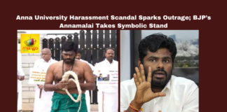 Anna University Harassment Scandal Sparks Outrage; BJP’s Annamalai Takes Symbolic Stand, Anna University harassment, K. Annamalai protest, DMK criticism, BJP Tamil Nadu, sexual harassment scandal, Anna University news, barefoot pledge, Tamil Nadu politics, Murugan temples, justice for victims, National News, Internationational News, Live Updates, Breaking News, Headlines, Live News, Political News, Mango News