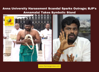 Anna University Harassment Scandal Sparks Outrage; BJP’s Annamalai Takes Symbolic Stand, Anna University harassment, K. Annamalai protest, DMK criticism, BJP Tamil Nadu, sexual harassment scandal, Anna University news, barefoot pledge, Tamil Nadu politics, Murugan temples, justice for victims, National News, Internationational News, Live Updates, Breaking News, Headlines, Live News, Political News, Mango News