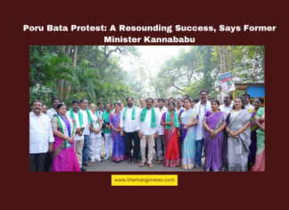 Poru Bata Protest: A Resounding Success, Says Former Minister Kannababu, Poru Bata protest, YSRCP agitation, power charges hike, Chandrababu Naidu policies, K Kannababu statement, Andhra Pradesh politics, fee reimbursement protest, YS Jagan welfare schemes, DISCOMs debt crisis, public participation in protests, Andhra Pradesh, AP Live Updates, Live Updates, Breaking News, Headlines, Live News, Mango News