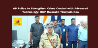 AP Police to Strengthen Crime Control with Advanced Technology: DGP Dwaraka Tirumala Rao, AP Police, DGP Dwaraka Tirumala Rao, Vijayawada Command Control Center, CCTV cameras, cybercrime, Smart Police AI, ganja eradication, AP law enforcement, AI technology, Andhra Pradesh news, Andhra Pradesh, AP Live Updates, Live Updates, Breaking News, Headlines, Live News, Mango News