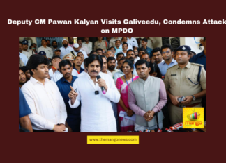 Deputy CM Pawan Kalyan Visits Galiveedu, Condemns Attack on MPDO, Pawan Kalyan, Galiveedu attack, MPDO Jawahar Babu, YSRCP leader Sudarshan Reddy, Deputy CM visit, Andhra Pradesh news, Sandhya Theater incident, fake IPS officer, AP government action, political developments, Andhra Pradesh, AP Live Updates, Live Updates, Breaking News, Headlines, Live News, Mango News