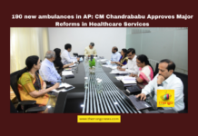 CM Chandrababu Approves Major Reforms in Andhra Pradesh Healthcare Services, Chandrababu Naidu, healthcare reforms, 108 ambulances, Jana Aushadhi stores, Andhra Pradesh health services, preventive healthcare, medical department review, Mahaprasthanam vehicles, ambulance drivers allowance, AP government initiatives, Andhra Pradesh, AP Live Updates, Live Updates, Breaking News, Headlines, Live News, Mango News