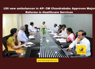 CM Chandrababu Approves Major Reforms in Andhra Pradesh Healthcare Services, Chandrababu Naidu, healthcare reforms, 108 ambulances, Jana Aushadhi stores, Andhra Pradesh health services, preventive healthcare, medical department review, Mahaprasthanam vehicles, ambulance drivers allowance, AP government initiatives, Andhra Pradesh, AP Live Updates, Live Updates, Breaking News, Headlines, Live News, Mango News