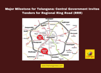 Major Milestone for Telangana: Central Government Invites Tenders for Regional Ring Road (RRR),Regional Ring Road Telangana, RRR tenders invited, Girmapur to Yadadri expressway, Telangana infrastructure projects, central government tenders, RRR construction packages, Komatireddy Venkat Reddy, Telangana Congress initiatives, Revanth Reddy efforts, Telangana road development,Hyderabad, Telangana, TS Live Updates, TS Political News, Political News, Mango News