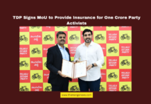 TDP Signs MoU to Provide Insurance for One Crore Party Activists, TDP insurance, Nara Lokesh welfare schemes, TDP cadre benefits, accidental insurance policy, Telugu Desam Party initiatives, NTR Trust schools, TDP legal wing, YSRCP atrocities, TDP membership, Telugu politics, Andhra Pradesh, AP Live Updates, Live Updates, Breaking News, Headlines, Live News, Mango News