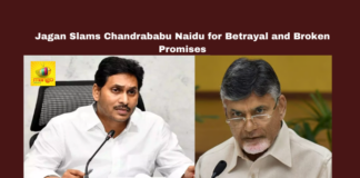 Jagan Slams Chandrababu Naidu for Betrayal and Broken Promises, YS Jagan Mohan Reddy, Chandrababu Naidu, TDP failures, Amma Vodi scheme, Rythu Bharosa, Andhra Pradesh politics, unfulfilled promises, sand and liquor scams, MSP for farmers, Andhra governance, Andhra Pradesh, AP Live Updates, Live Updates, Breaking News, Headlines, Live News, Mango News