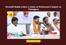 Revanth Reddy orders a study on Polavaram’s impact on Telangana, Telangana government, Polavaram project, Revanth Reddy, Bhadrachalam temple, IIT Hyderabad study, Banakacharla project, inter-state water disputes, Godavari Board, Central Hydropower Department, Telangana flood impact, Telangana, TS Live Updates, TS Political News, Political News, Mango News