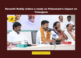 Revanth Reddy orders a study on Polavaram’s impact on Telangana, Telangana government, Polavaram project, Revanth Reddy, Bhadrachalam temple, IIT Hyderabad study, Banakacharla project, inter-state water disputes, Godavari Board, Central Hydropower Department, Telangana flood impact, Telangana, TS Live Updates, TS Political News, Political News, Mango News
