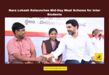 Nara Lokesh Relaunches Mid-Day Meal Scheme for Inter Students, Andhra Pradesh education, mid-day meal scheme, Nara Lokesh, Vijayawada news, junior colleges, AP government schools, TDP initiatives, gender equality in education, student welfare, inclusive education policies, Andhra Pradesh, AP Live Updates, Live Updates, Breaking News, Headlines, Live News, Mango News