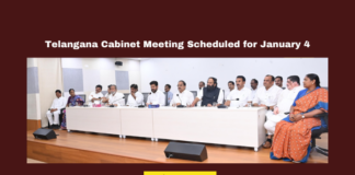 Telangana Cabinet Meeting Scheduled for January 4, Telangana Cabinet meeting, Chief Minister Revanth Reddy, farmer insurance, new ration cards, Indiramma housing, Yadagirigutta temple board, Telangana tourism policy, Vidyut Commission reports, BC Commission, SC Classification, Telangana development initiatives, Telangana, TS Live Updates, TS Political News, Political News, Mango News