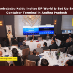 Chandrababu Naidu Invites DP World to Set Up Smart Container Terminal in Andhra Pradesh, DP World Andhra Pradesh, Chandrababu Naidu Davos, container terminal AP, Kakinada logistics, Krishnapatnam investments, Bill Gates Andhra Pradesh, AI university AP, Andhra Pradesh seaport projects, logistics hub AP, Andhra Pradesh global investments, Mango News
