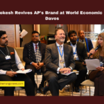 Nara Lokesh Revives AP's Brand at World Economic Forum, Davos, Nara Lokesh, World Economic Forum, AP brand, investment opportunities, artificial intelligence, clean energy, education reforms, Mangalagiri handlooms, Chandrababu Naidu, Davos, Mango News