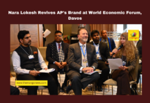 Nara Lokesh Revives AP's Brand at World Economic Forum, Davos, Nara Lokesh, World Economic Forum, AP brand, investment opportunities, artificial intelligence, clean energy, education reforms, Mangalagiri handlooms, Chandrababu Naidu, Davos, Mango News