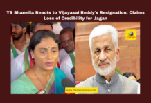 YS Sharmila Reacts to Vijayasai Reddy's Resignation, Claims Loss of Credibility for Jagan, YS Sharmila, Vijayasai Reddy, Jagan Mohan Reddy, YSRCP, AP PCC, Vijayawada, political resignation, leadership credibility, BJP, Viveka murder case, Chandrababu Naidu, Andhra Pradesh, AP Live Updates, AP Politics, Political News, Live Updates, Breaking News, Headlines, Live News, Mango News