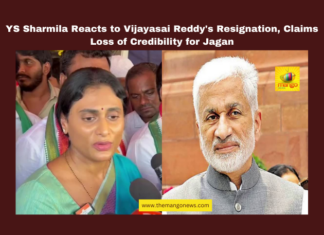 YS Sharmila Reacts to Vijayasai Reddy's Resignation, Claims Loss of Credibility for Jagan, YS Sharmila, Vijayasai Reddy, Jagan Mohan Reddy, YSRCP, AP PCC, Vijayawada, political resignation, leadership credibility, BJP, Viveka murder case, Chandrababu Naidu, Andhra Pradesh, AP Live Updates, AP Politics, Political News, Live Updates, Breaking News, Headlines, Live News, Mango News
