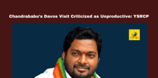 Chandrababu’s Davos Visit Criticized as Unproductive : YSRCP, Davos, Andhra Pradesh, MLC Arun Kumar, Investment, MoU, Jagan Mohan Reddy, Pawan Kalyan, Green Energy, Publicity Stunt, Chandrababu Naidu, Andhra Pradesh, AP Live Updates, AP Politics, Political News, Live Updates, Breaking News, Headlines, Live News, Mango News