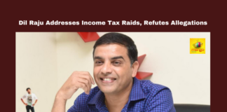 Dil Raju Addresses Income Tax Raids, Refutes Allegations, Dil Raju, Telugu film industry, Income Tax raids, Telangana Film Development Corporation, Hyderabad news, IT inspections, film producer statements, black money allegations, gold calculations, Telugu cinema updates, Telangana, TS Live Updates, TS Political News, Political News, Mango News