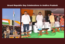 Grand Republic Day Celebrations In Andhra Pradesh, Celebrations In Andhra Pradesh, Grand Republic Day Celebrations, Ambedkar tribute., CM Chandrababu Naidu, Deputy CM Pawan Kalyan, Gandhiji tribute, Golden Andhra Vision, Governor Justice Abdul Nazir, Indira Gandhi Municipal Ground, Nara Lokesh, Republic Day Andhra Pradesh, Visakha Steel Plant, Andhra Pradesh, AP Live Updates, Live Updates, Breaking News, Headlines, Live News, Mango News