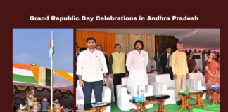 Grand Republic Day Celebrations In Andhra Pradesh, Celebrations In Andhra Pradesh, Grand Republic Day Celebrations, Ambedkar tribute., CM Chandrababu Naidu, Deputy CM Pawan Kalyan, Gandhiji tribute, Golden Andhra Vision, Governor Justice Abdul Nazir, Indira Gandhi Municipal Ground, Nara Lokesh, Republic Day Andhra Pradesh, Visakha Steel Plant, Andhra Pradesh, AP Live Updates, Live Updates, Breaking News, Headlines, Live News, Mango News