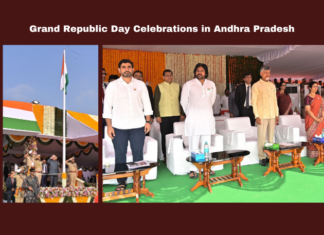 Grand Republic Day Celebrations In Andhra Pradesh, Celebrations In Andhra Pradesh, Grand Republic Day Celebrations, Ambedkar tribute., CM Chandrababu Naidu, Deputy CM Pawan Kalyan, Gandhiji tribute, Golden Andhra Vision, Governor Justice Abdul Nazir, Indira Gandhi Municipal Ground, Nara Lokesh, Republic Day Andhra Pradesh, Visakha Steel Plant, Andhra Pradesh, AP Live Updates, Live Updates, Breaking News, Headlines, Live News, Mango News
