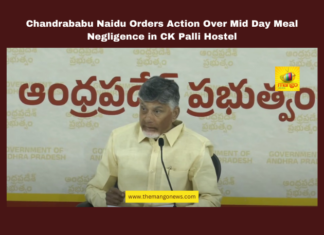 Chandrababu Naidu Orders Action Over Mid Day Meal Negligence in CK Palli Hostel, CKPalli midday meal issue, Sathyasai district news, Chandrababu Naidu, hostel negligence, Andhra Pradesh education, student welfare, midday meal scheme, Andhra Pradesh, AP Live Updates, Live Updates, Breaking News, Headlines, Live News, Mango News