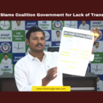 YSRCP, coalition government, transparency, Government Orders, Pawan Kalyan, accountability, governance, public interest, administrative practices, ethical concerns, democratic principles, Tadepalli, Nagarjuna Yadav, YSRC political statements.